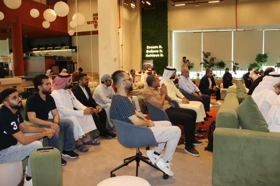 Attendees at a Lumofy client event