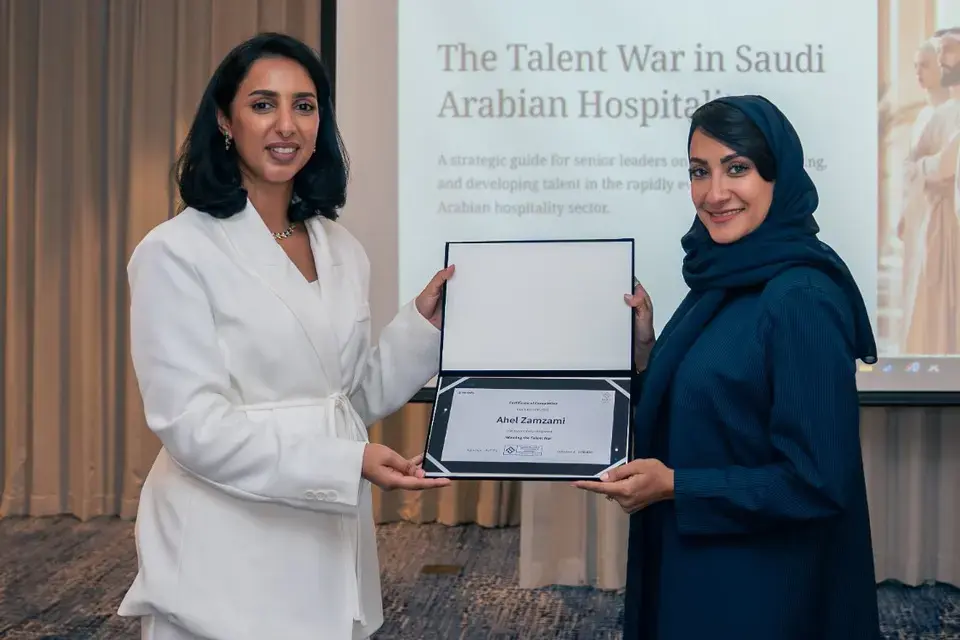 Certificate of completion handed to a Lumofy learner
